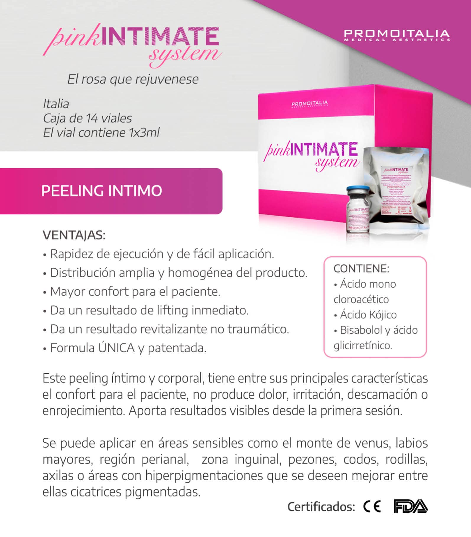 Suero íntimo rejuvenecedor para una piel saludable y revitalizada.